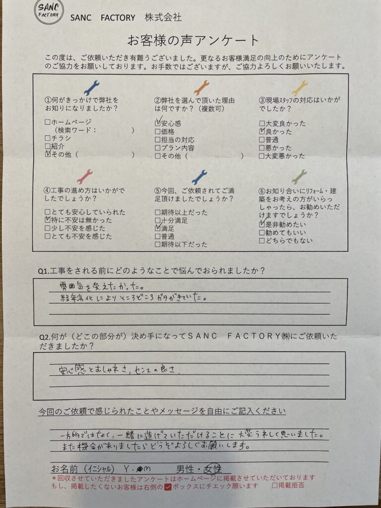 店舗改装工事