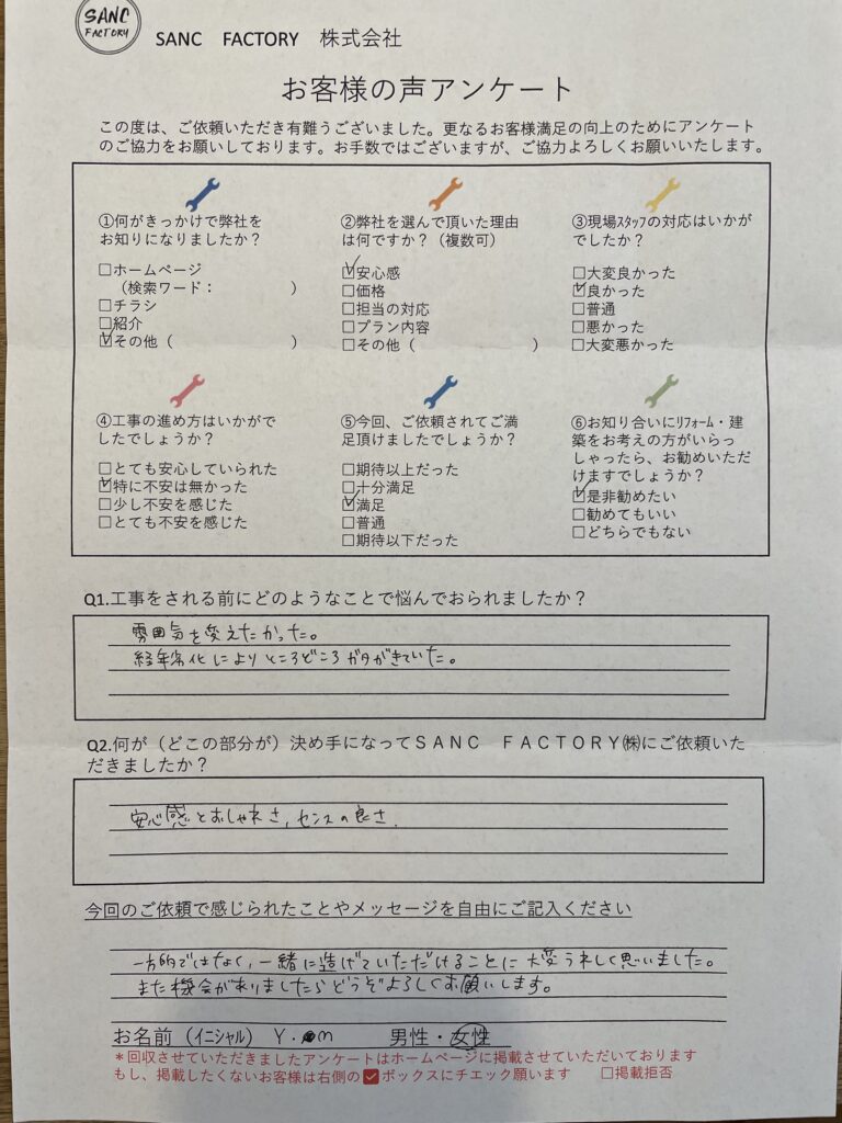 店舗改装工事