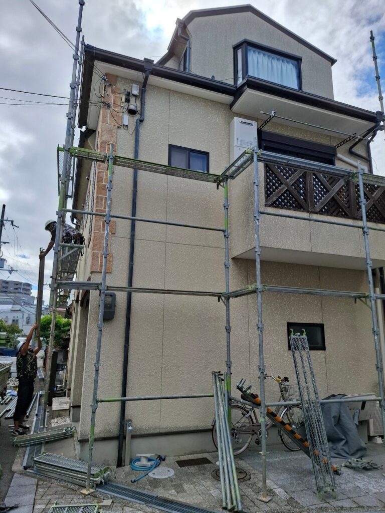 【大阪府豊中市】リフォーム工事　外壁塗装